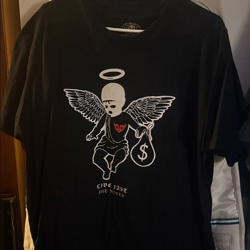 Black Graphic T-Shirt